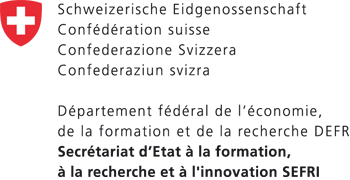 Logo de la Confédération suisse SEFRI